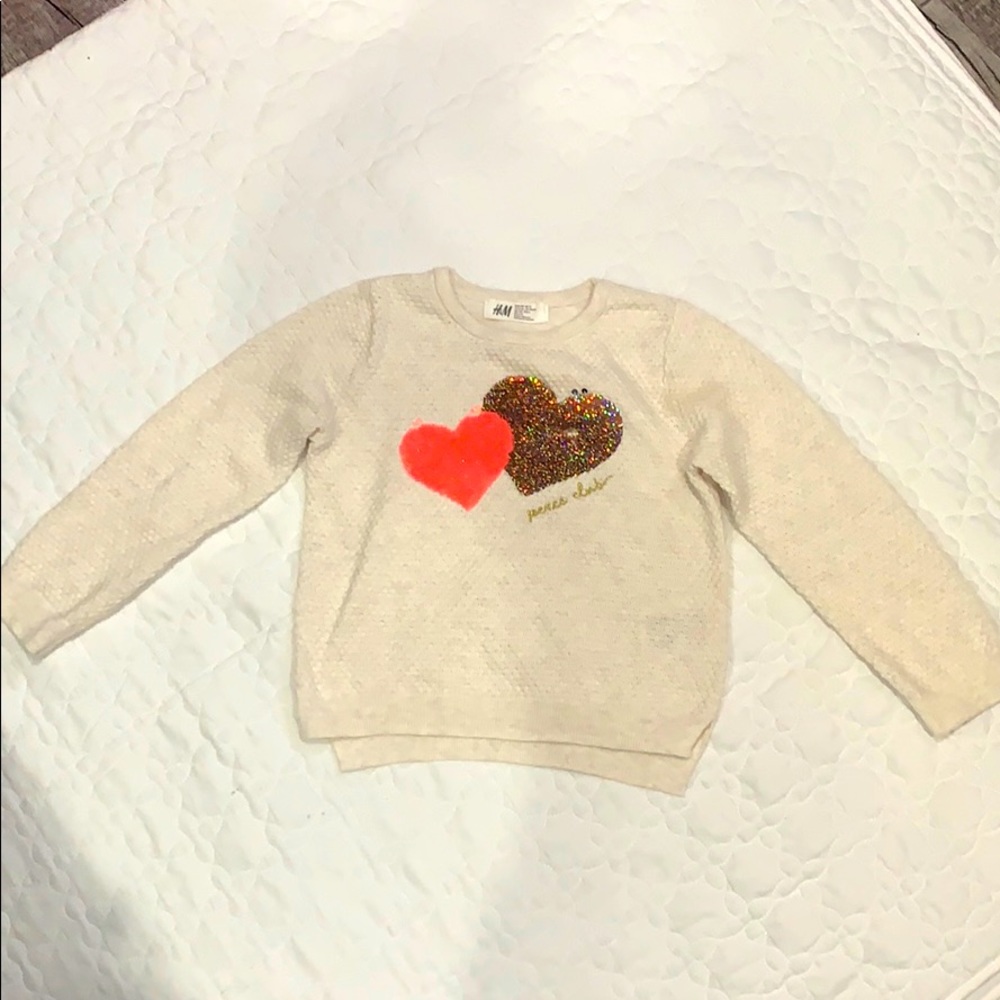 Toddler girls sweater